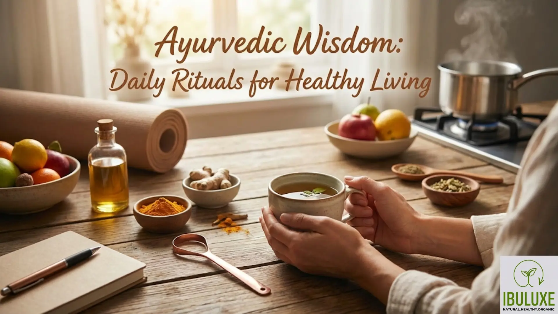 Ayurvedic Wisdom: Daily Rituals for Healthy Living